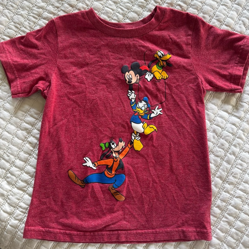 Disney Parks Mickey And Friends Boy Shirt Size‎ XS 4